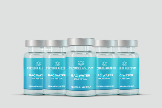 Bacteriostatic Water - 3 ml / Single Vial - Peptides BioTech